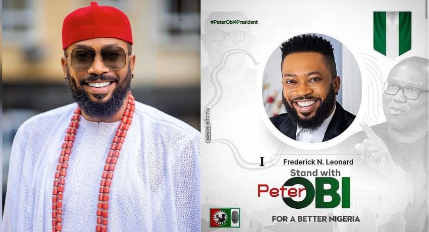 2023, I remain OBIdient – Actor Frederick declares support for Peter Obi