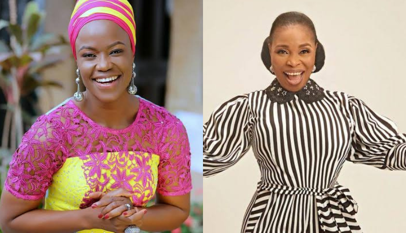 Tope Alabi and Sola Allyson