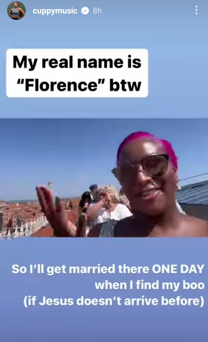 I’ll get married in Italy – DJ Cuppy reveals amid relationship rumours with male friend [VIDEO]