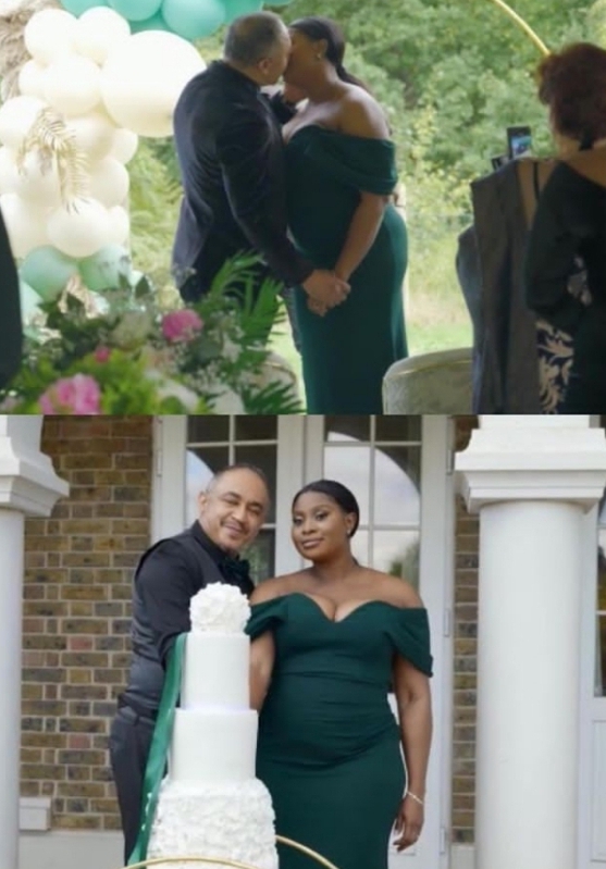 VIDEO: Daddy Freeze secretly marries long-time lover Benedicta in UK amid N5M adultery fine