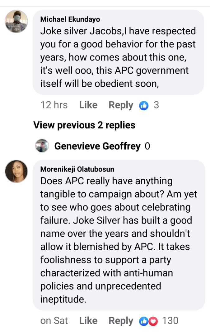 Backlashes as Joke Silva, Mercy Johnson, other Celebrities make APC’s women presidential campaign team