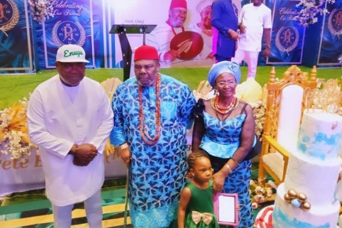More videos and photos from Pete Edochie and wife’s 53rd wedding anniversary celebration in Enugu
