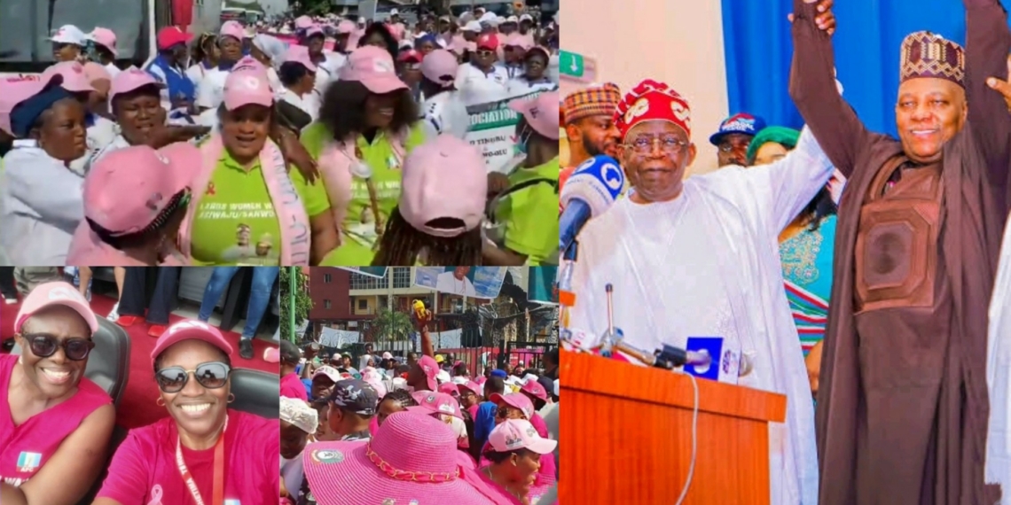 2023: Joke Silva, Foluke Daramola join APC women rally in Lagos [VIDEO]