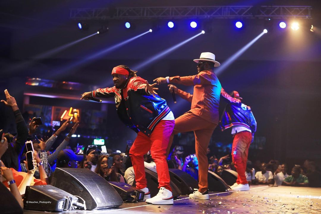 Don Jazzy, 2Face, More Excited As P-Square Shut Down Lagos (Photos)