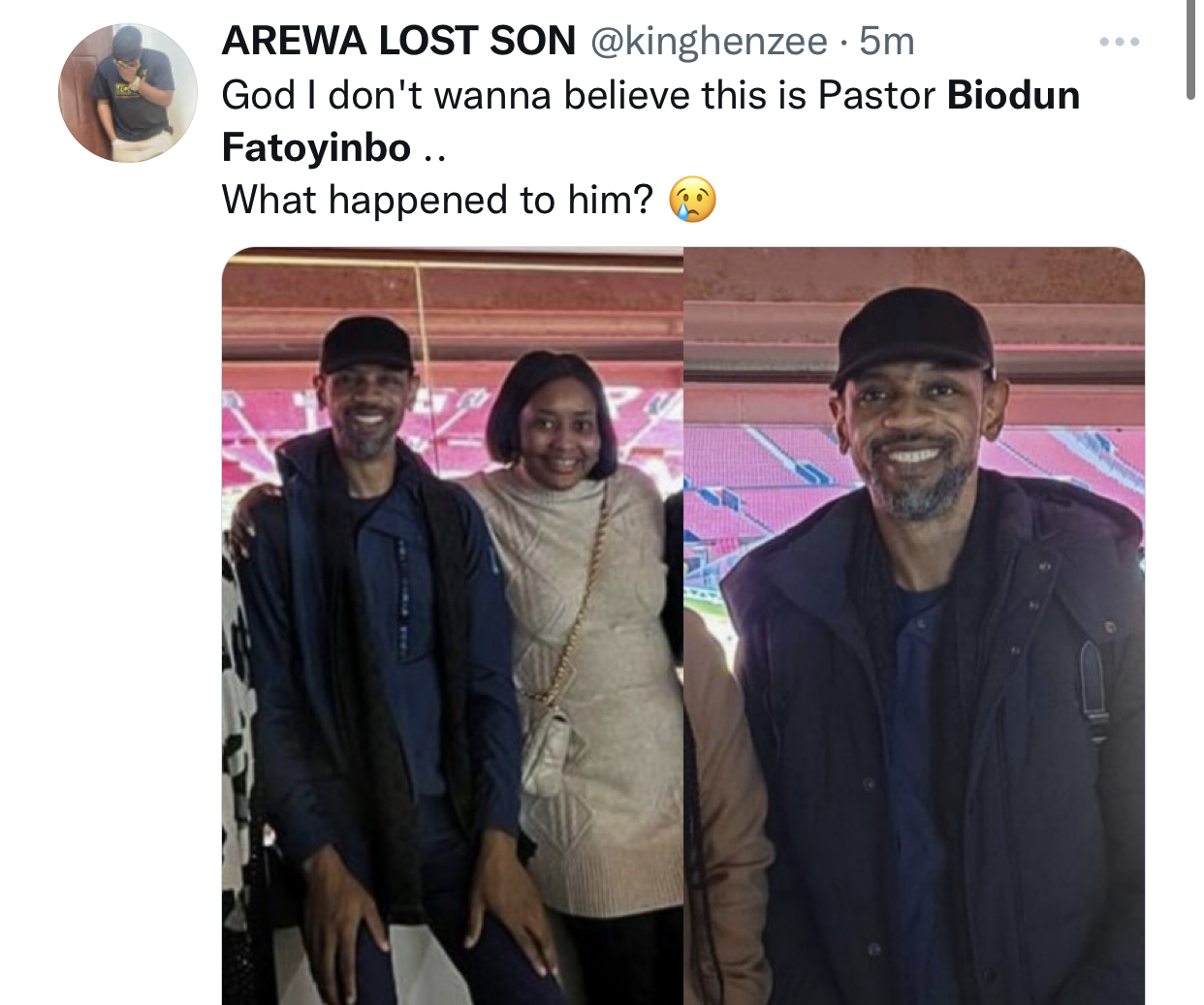 I hope Pst B is fine – Netizens express serious worry over recent photos of Pastor Biodun Fatoyinbo