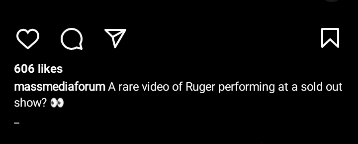 “Sound check or real concert?” – Video of Ruger performing before a handful of fans stirs questions