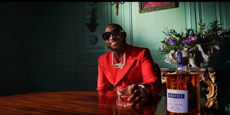 Davido signs endorsement deal with Martell