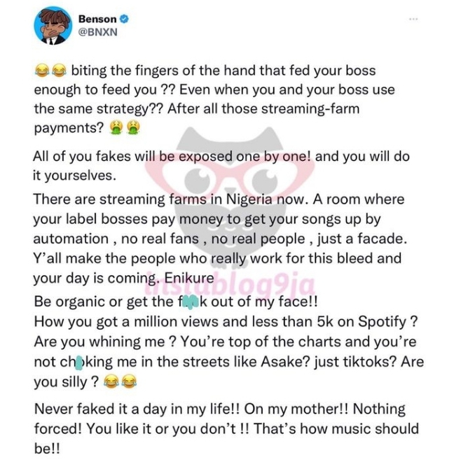 Yemi Alade, BlaqBonez react as Ruger and Buju (BNXN) reignite beef, tear each other apart
