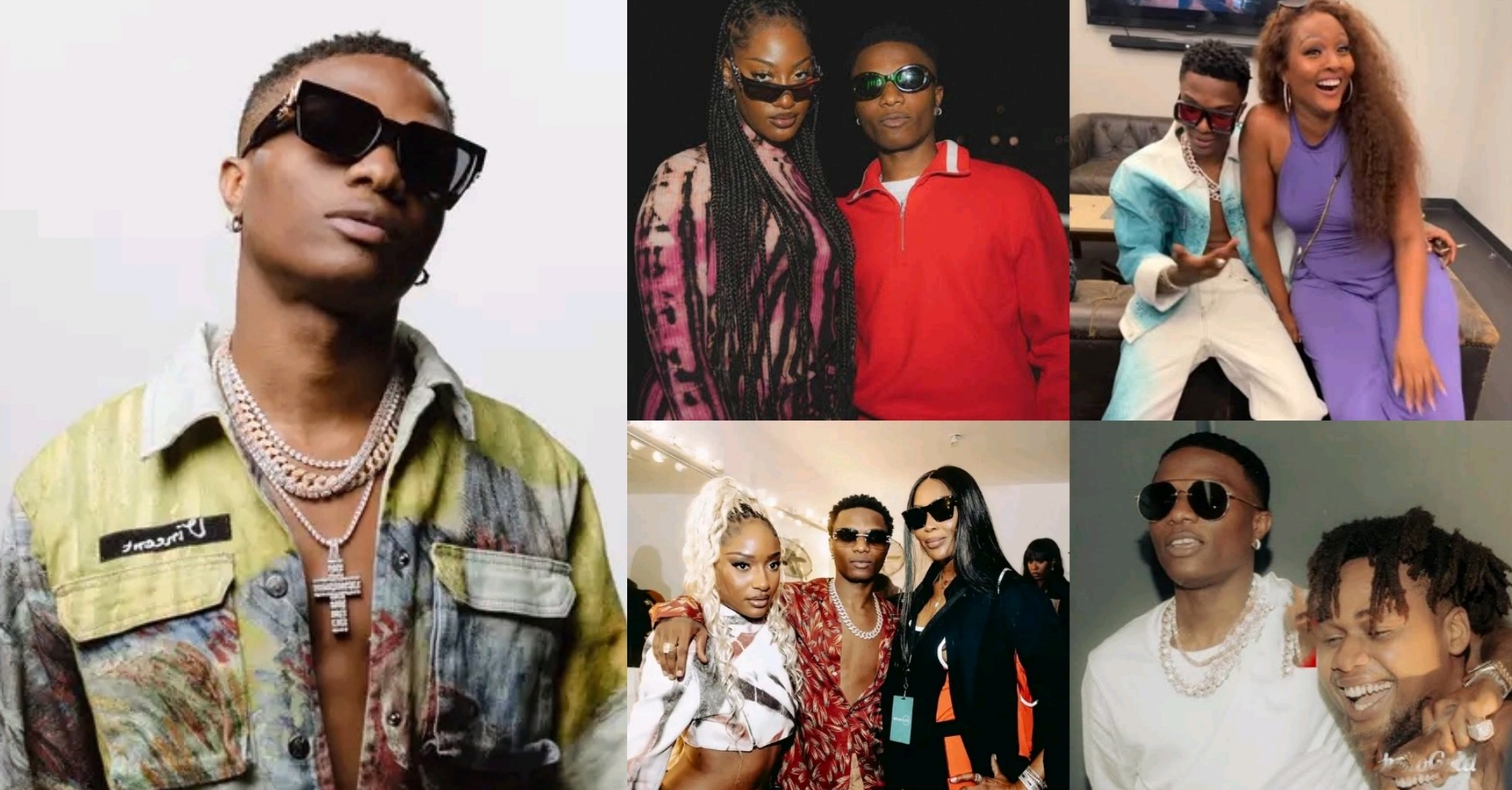 What’s going on? – Wizkid stirs reactions as he unfollows Tems, Ayra Starr, Osas Ighodaro, others