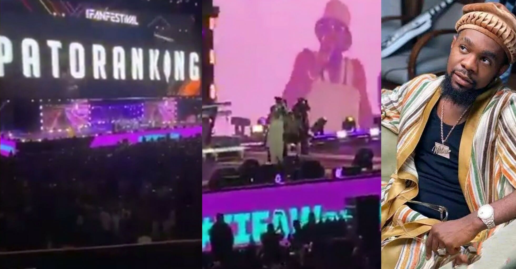 Patoranking enthralls crowd with his hit songs at 2022 Qatar World Cup