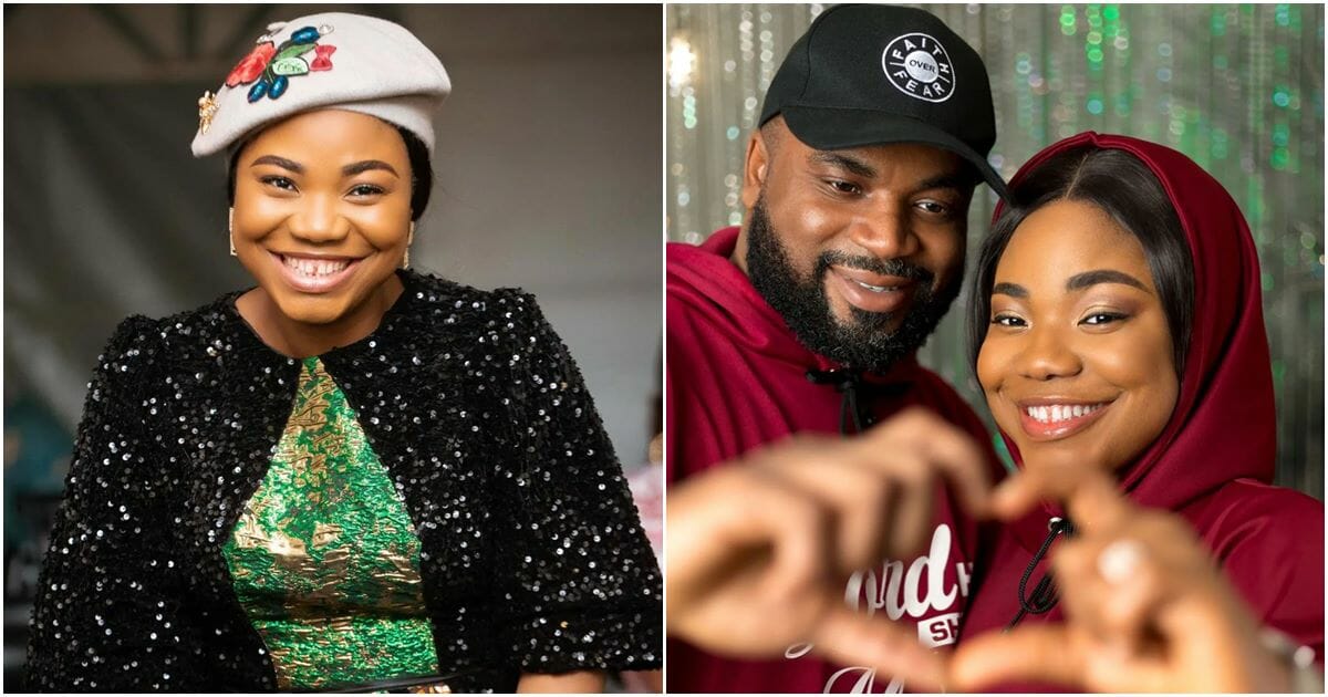 Netizens react as gospel singer, Mercy Chinwo shares chat with husband, Blessed