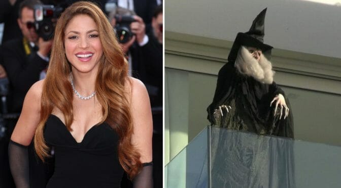 Shakira 'puts witch doll facing ex Gerard Pique's mother's house