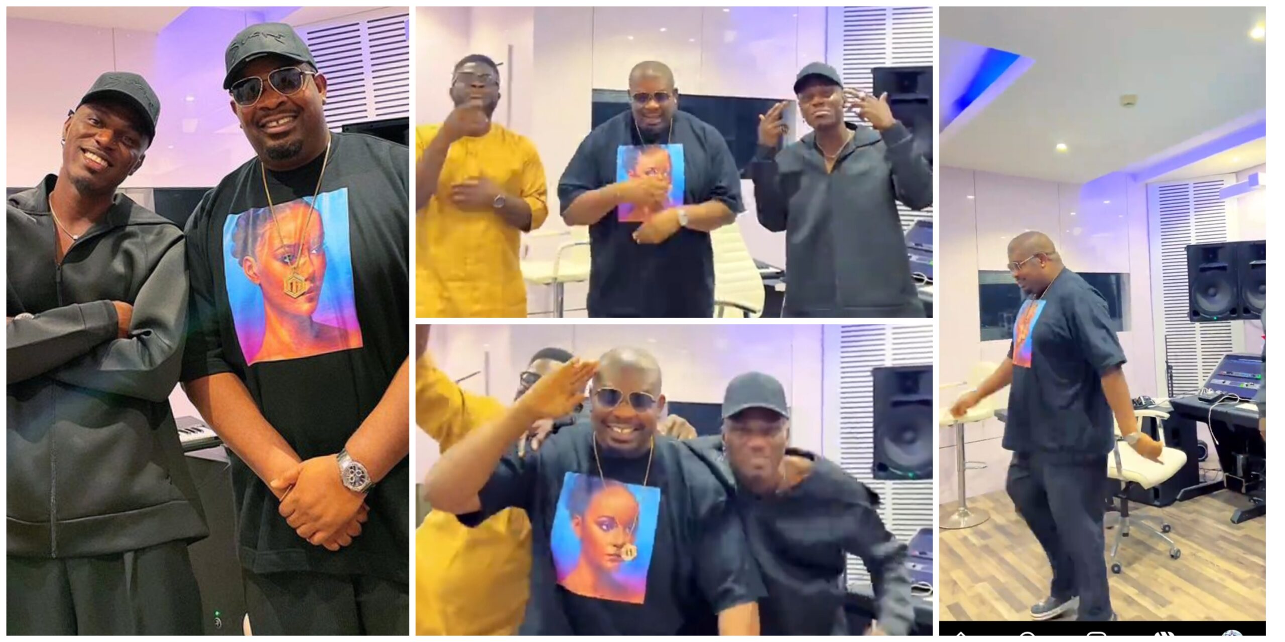“Meeting Don Jazzy is a dream come true” – Spyro elated as he grooves with Mavin Boss and Craze Clown