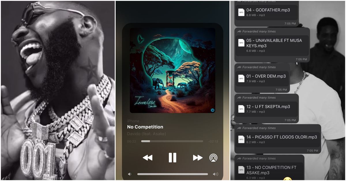 “Who did this?” – Questions as tracks from Davido’s incoming album, ‘Timeless’ leak online (Audio)
