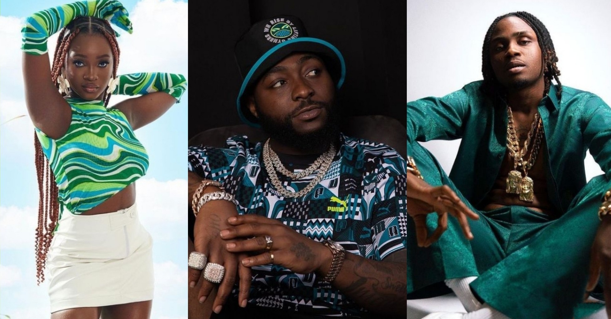Davido signs two new Artistes to rebranded DMW label