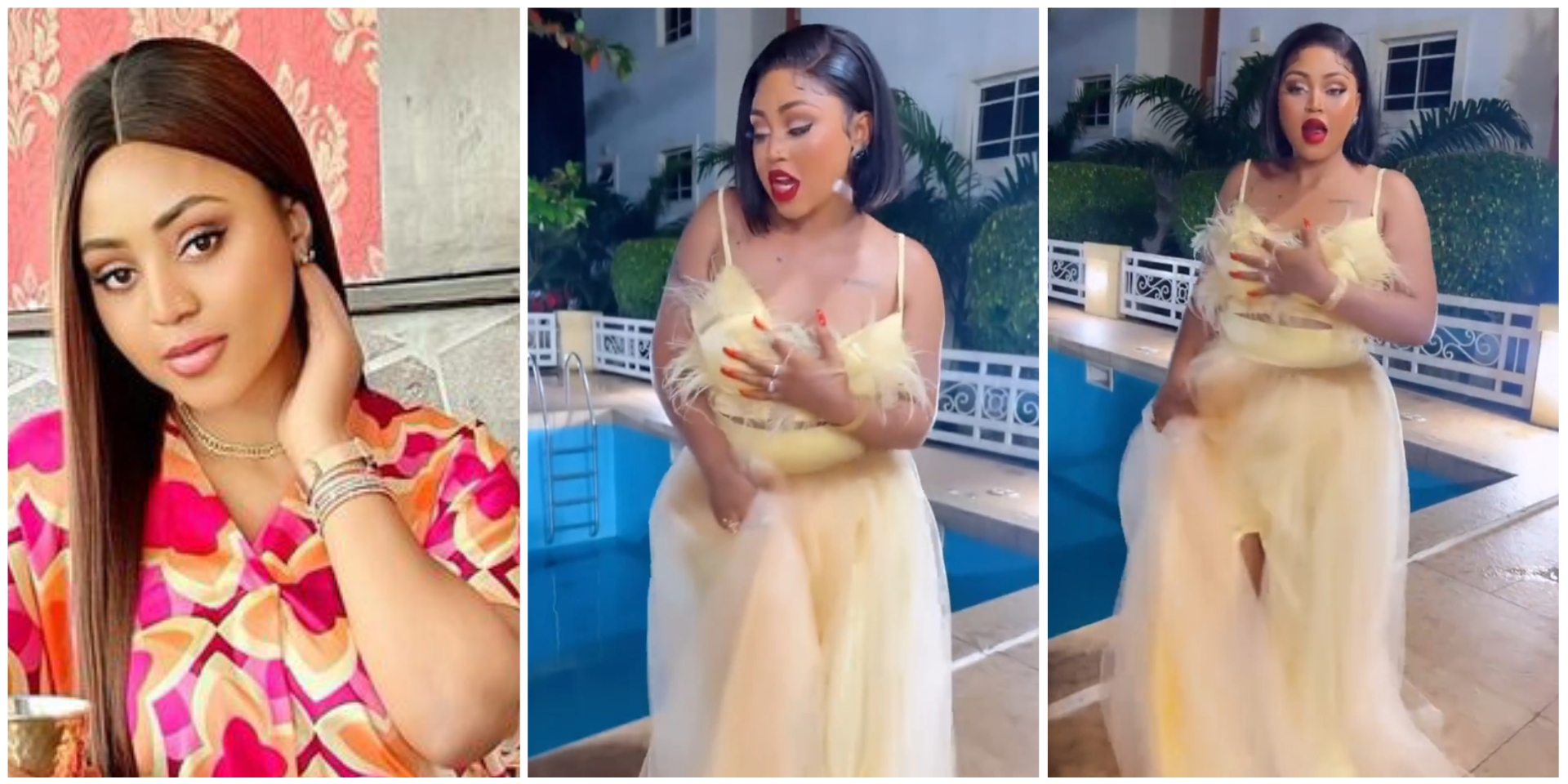 “You look pregnant” – Fans react to new video of Regina Daniels