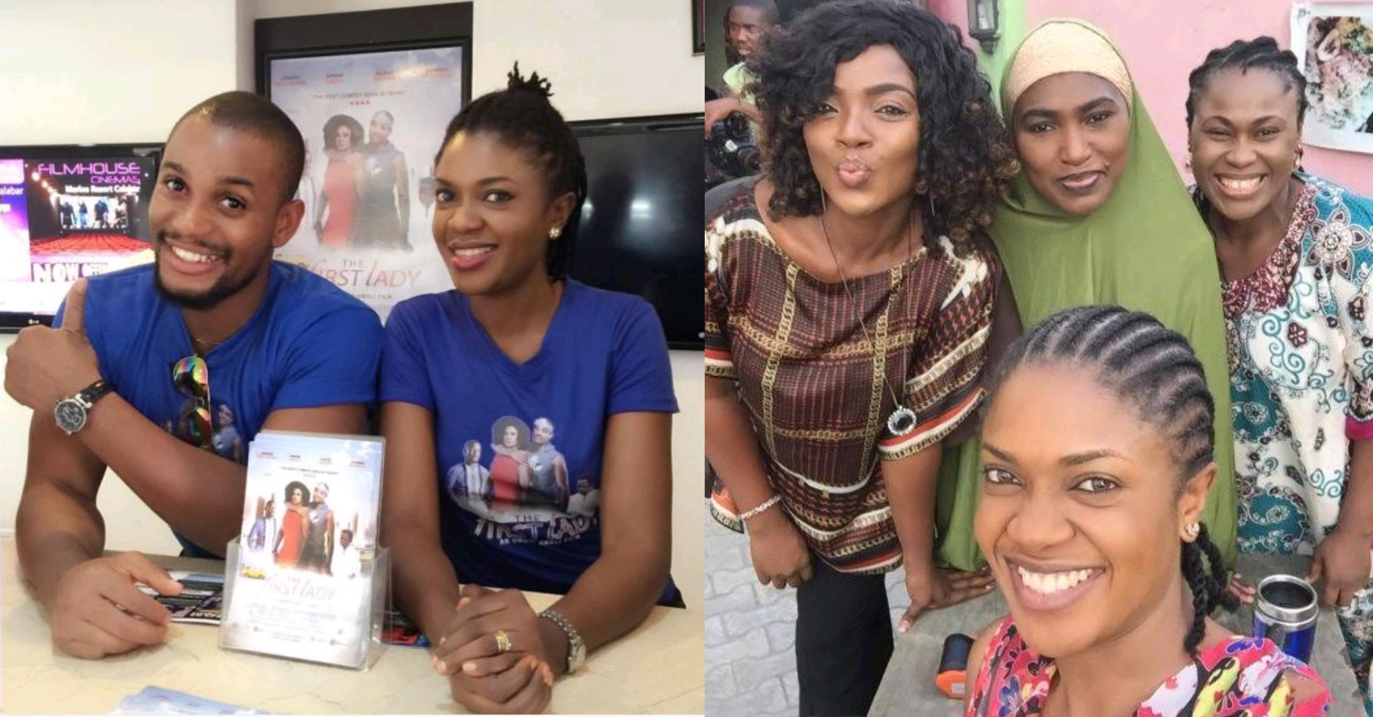 I went through a messy divorce- Alex Ekubo reacts as Omoni Oboli cajoles her Nollywood friends to get married