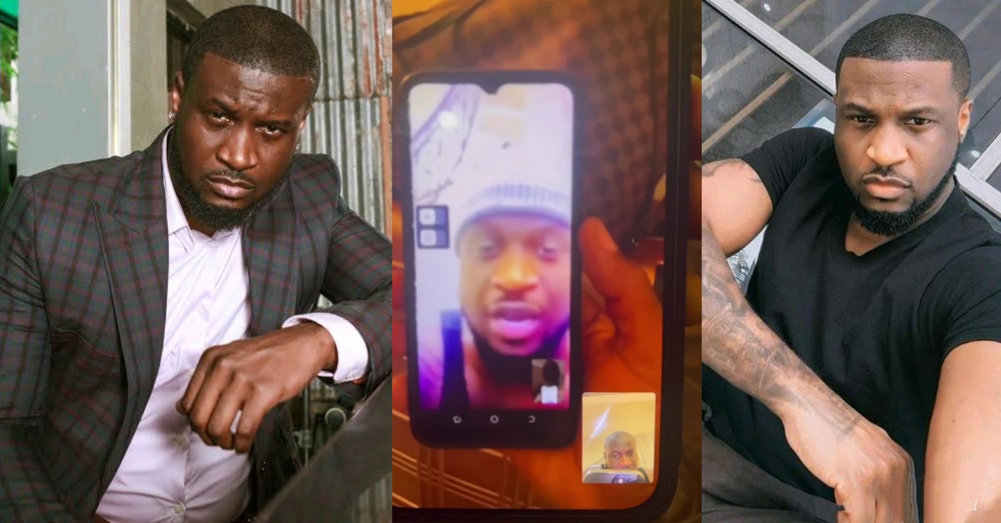 Peter Okoye shares moment he caught a fraudster using his face on video call to scam people