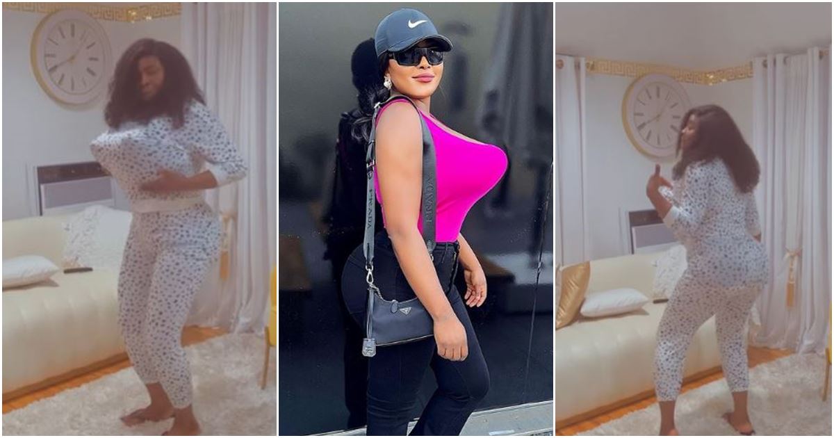 Sonia Ogiri stirs reactions as she dances in living room following body enhancement -VIDEO