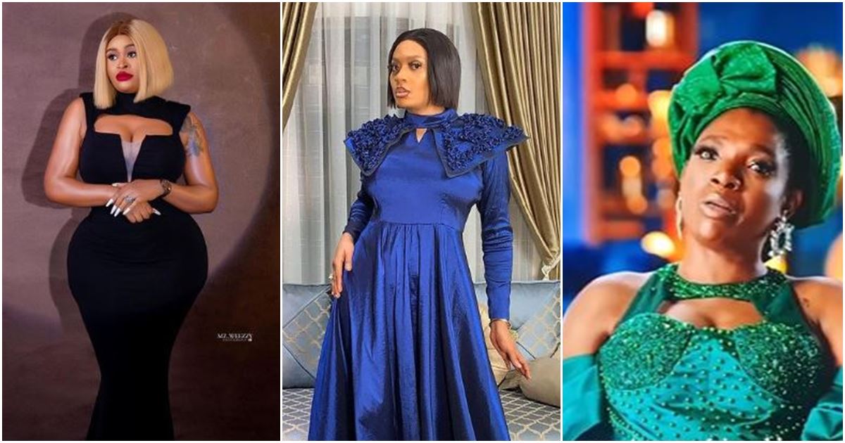 “A real queen will…” – Sarah Martins shades May Edochie as she commends Annie Idibia for defending 2baba