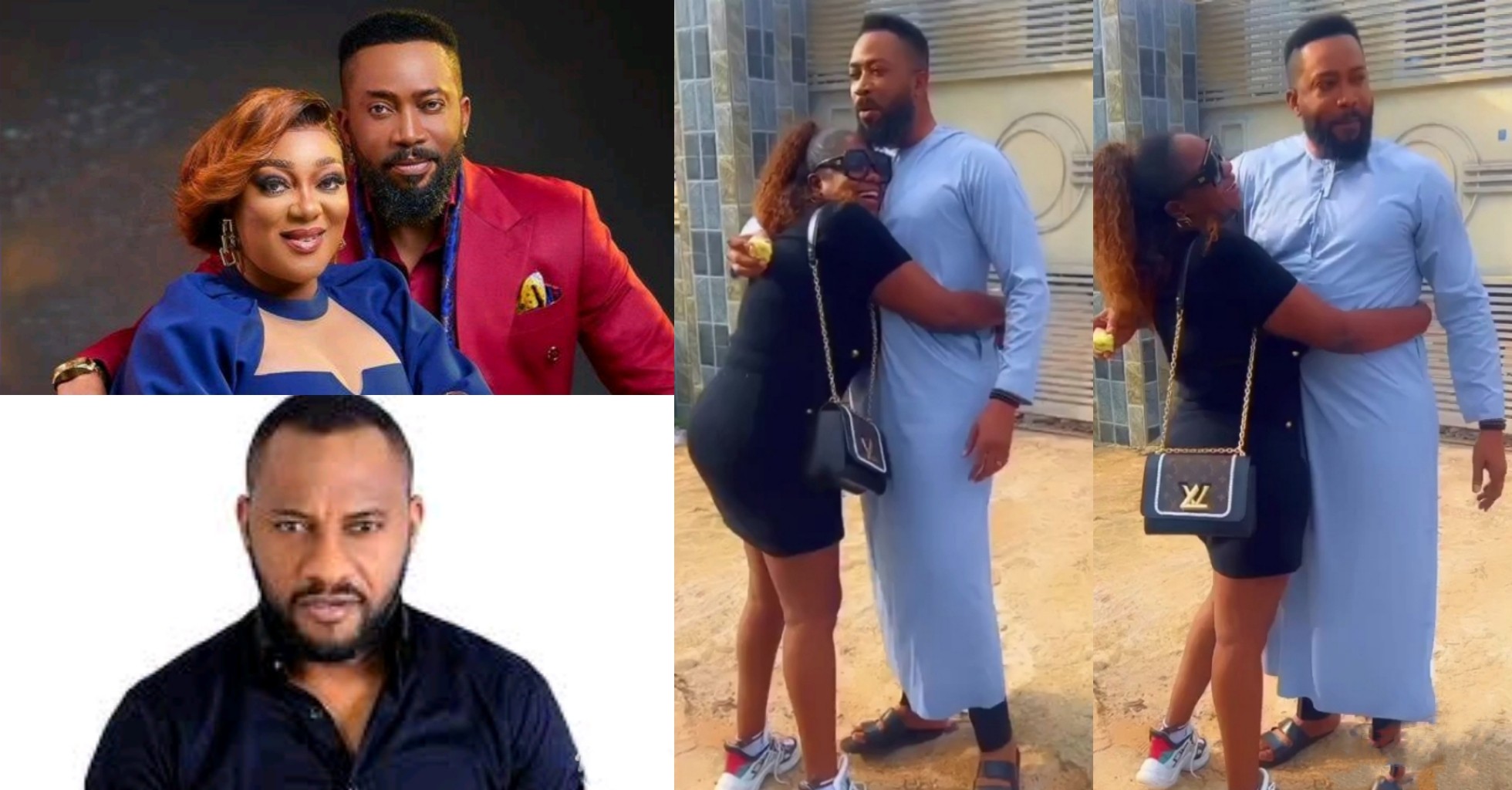 Na so Yul start – Fans tackle Frederick Leonard over comment on tight hug with female colleague (VIDEO)