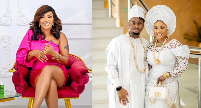 Iyabo Ojo’s son, Festus responds as actress quizzes about his love life
