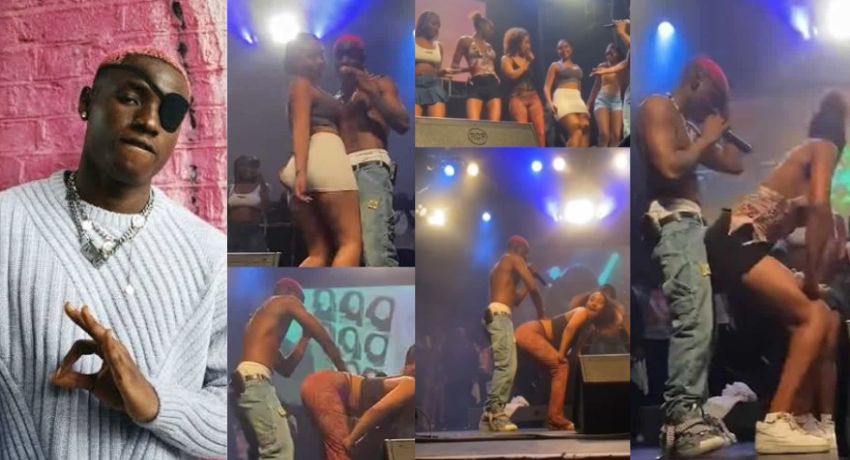 Ruger responds to netizens criticizing him over ‘erotic dance’ with ladies at Canada concert