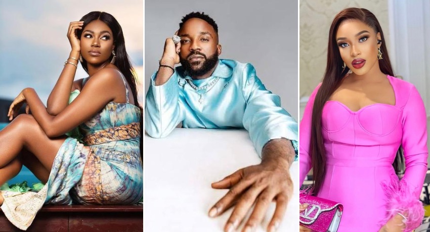 Yvonne Nelson calls out Tonto Dikeh for having an affair with her ex-lover, Iyanya; singer reacts
