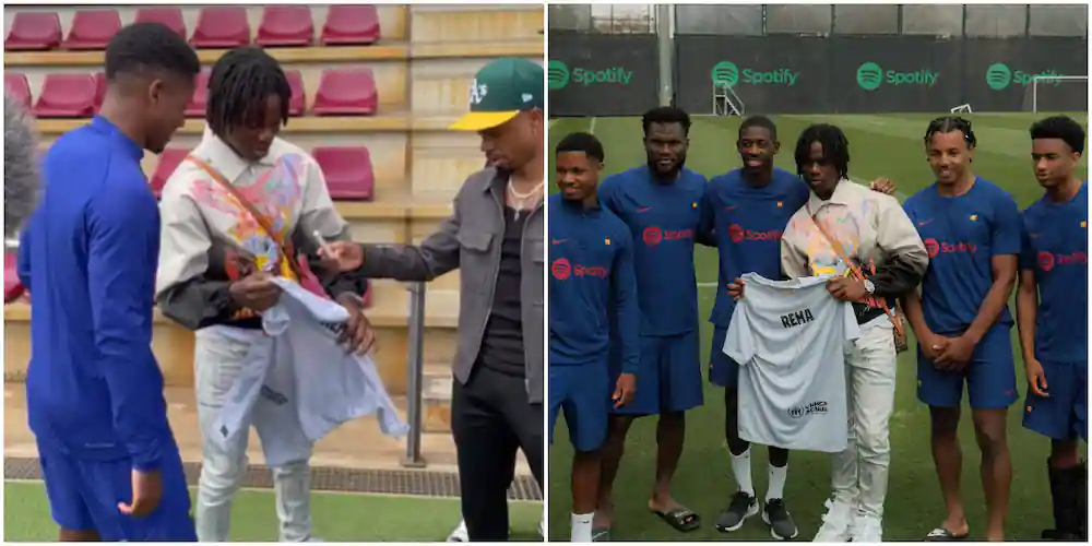 Why I Hung Out With Barcelona Stars -Rema Opens Up