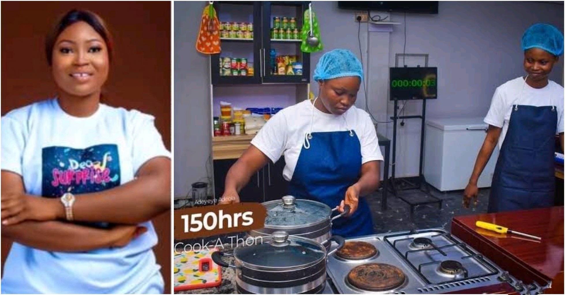 Ondo chef, Adeoye reveals Guinness world record’s stance on her 150-hour cook-a-thon
