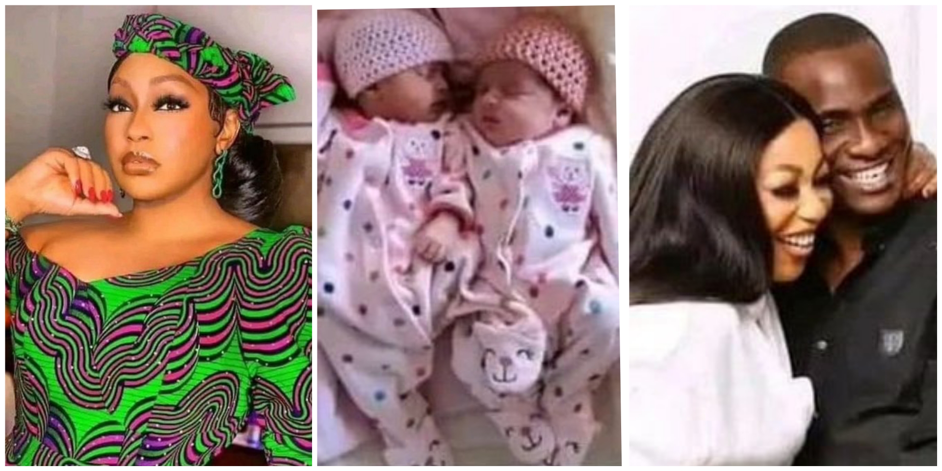 Rita Dominic speaks on reports of welcoming twins with husband, Fidelis Anosike