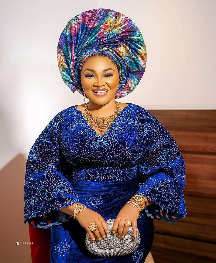 Actress Mercy Aigbe Adeoti honored with new title by muslim community