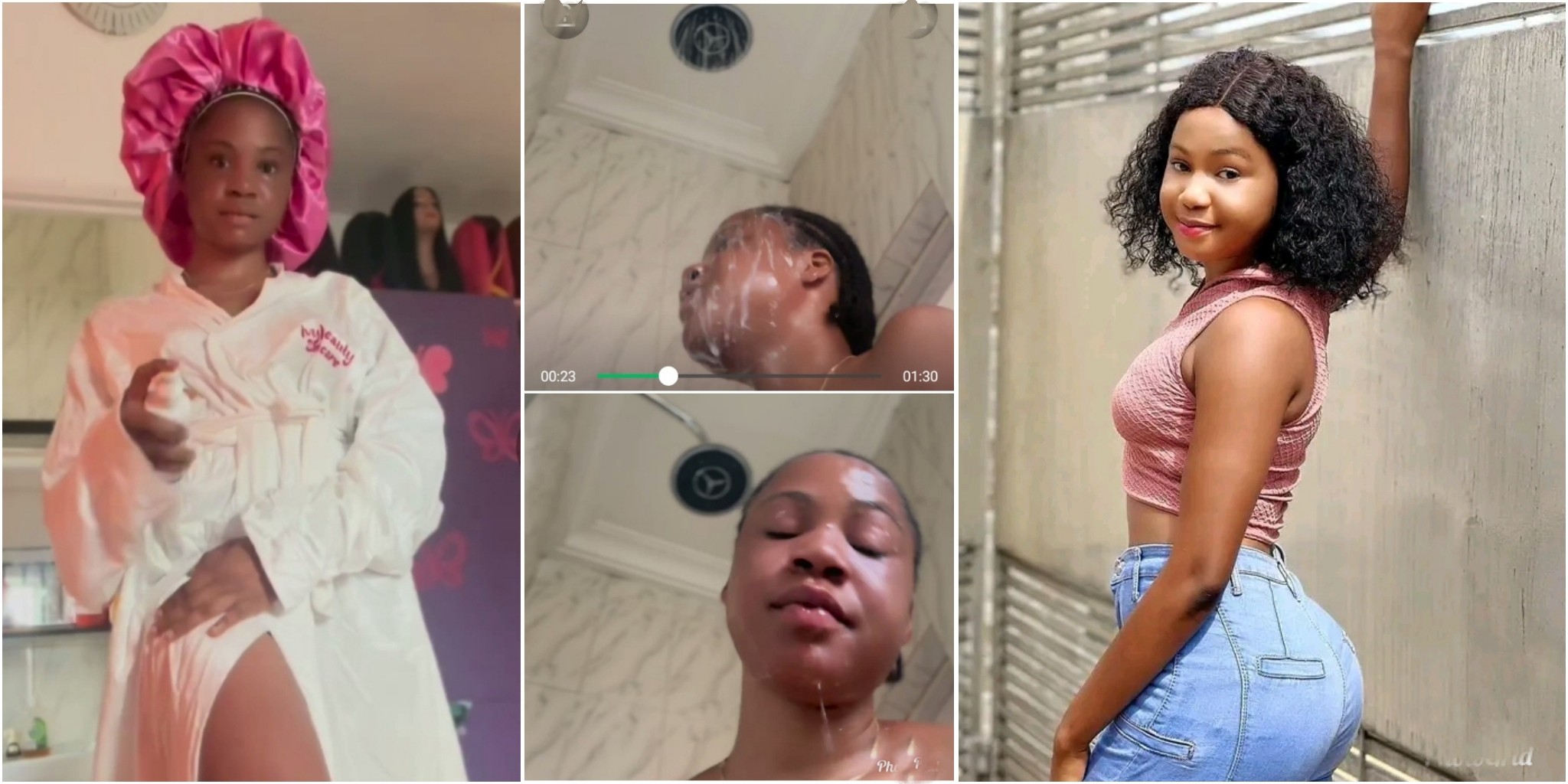 “You’re turning red in complexion” – Mercy Kenneth under fire over her skincare routine in bathroom video