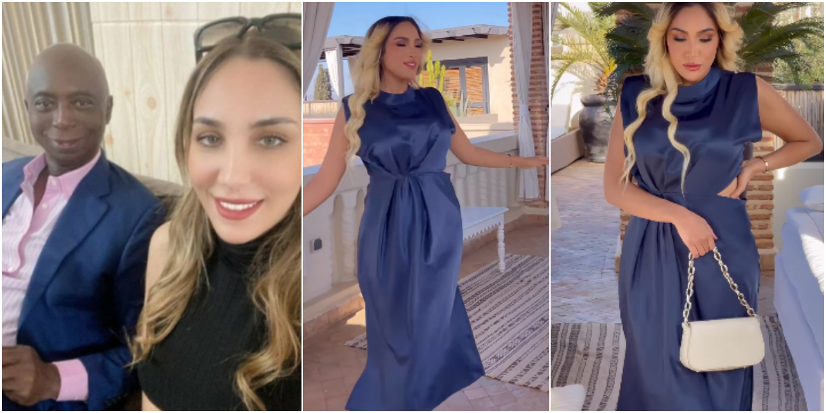 Ned Nwoko’s Moroccan wife, Laila Charani, sparks pregnancy rumours with her latest IG post