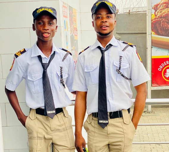 Ex-Chicken Republic security guards "Happie Boys" makes first public appearance after deportation, reconnect with Friends in Abuja