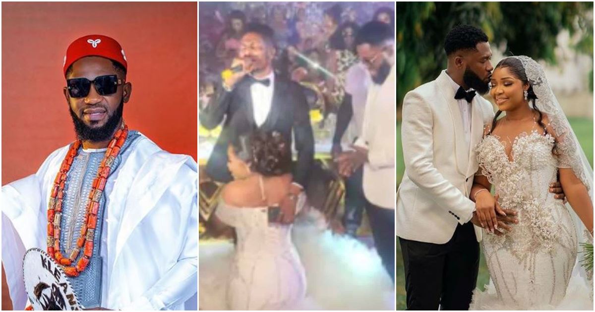 Ekene Umenwa’s husband blows hot amid criticism trailing wife’s reaction upon seeing Moses Bliss at wedding