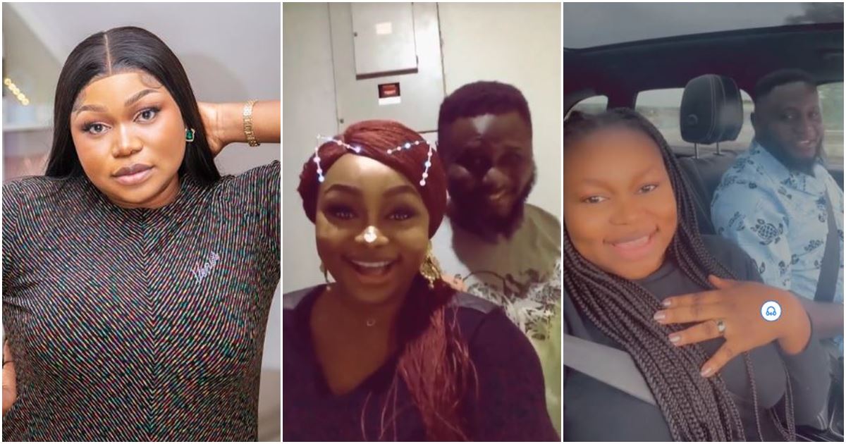 “Is he her husband?” – Video of Ruth Kadiri and mystery man triggers speculations