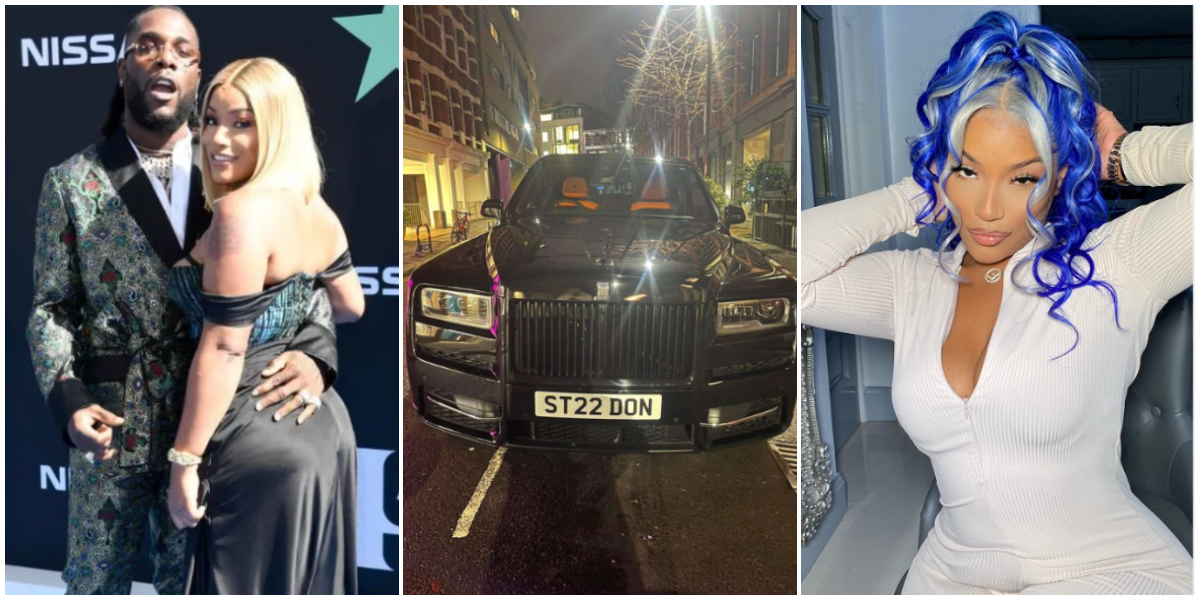 Burna Boy sparks reconciliation rumours as he gifts Stefflon Don N280 million Rolls Royce for her birthday #StefflonDon