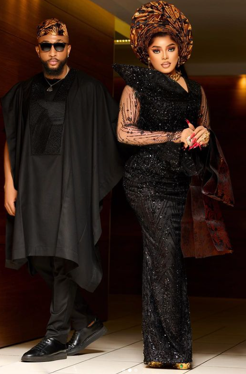 Bobrisky breaks the internet again with romantic matching outfits