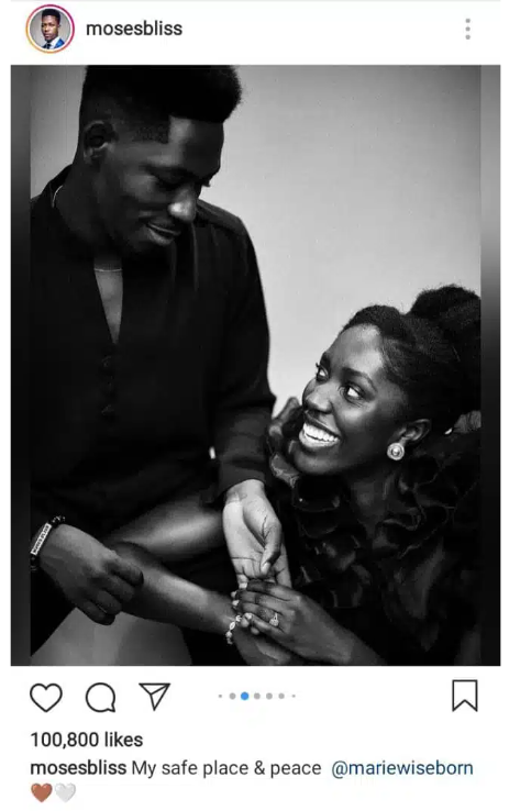 Fans anticipate wedding date as Moses Bliss and Marie Wiseborn unveil their pre-wedding photos