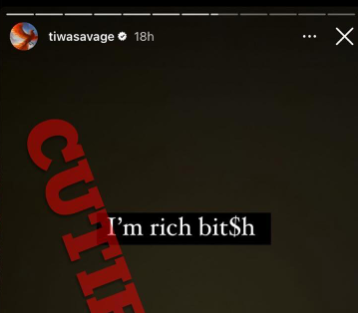Tiwa Savage slams online begging culture