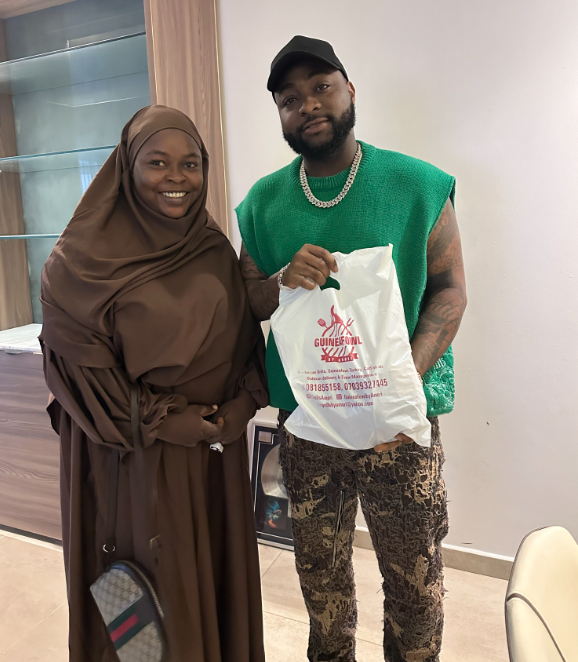 Davido makes female fan overjoyed with his kind gesture towards her Guinea Fowl business