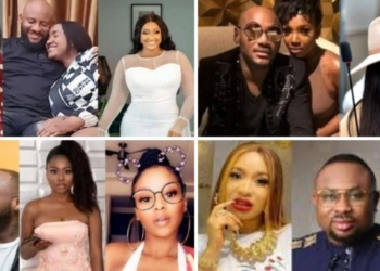 Exes, entanglements and everything in between: The wildest love triangles in Nigeria’s Entertainment Industry