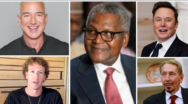 Big moves on the new Forbes Billionaire list: Dangote holds ground, Bezos slides, surprise at number 2
