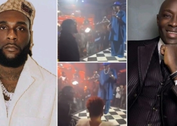 Fuji meets Afrobeat: Burna Boy gets surprise Ayuba performance on 34th Birthday (VIDEO)