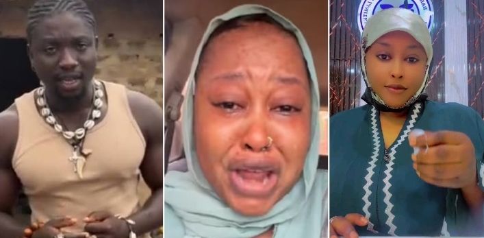 Tiktok influencer Babiana cries out to Verydarkman after her nude video leaked online, he responds