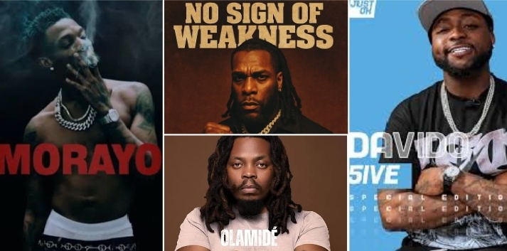 Who dropped the best recently released album? Ongoing online poll divides fans of Wizkid, Davido, Olamide, Burna Boy