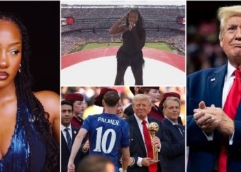 2025 Club World Cup Final: Tems stuns with halftime performance; Trump makes surprise appearance (VIDEO)
