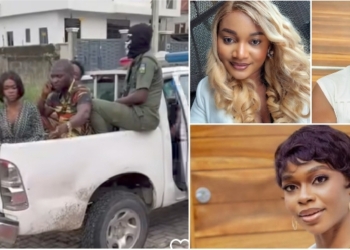 Tension as police storm Nollywood movie set, arrest actors