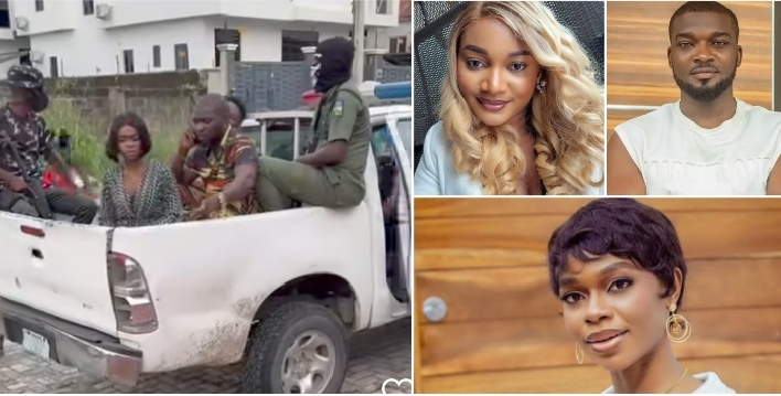 Tension as police storm Nollywood movie set, arrest actors